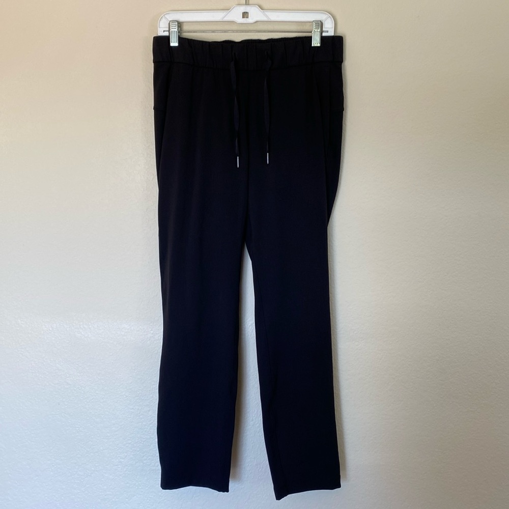 Lululemon keep moving pants womens 6 six black EUC